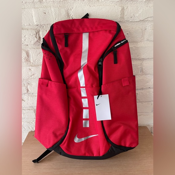nike basketball bag red